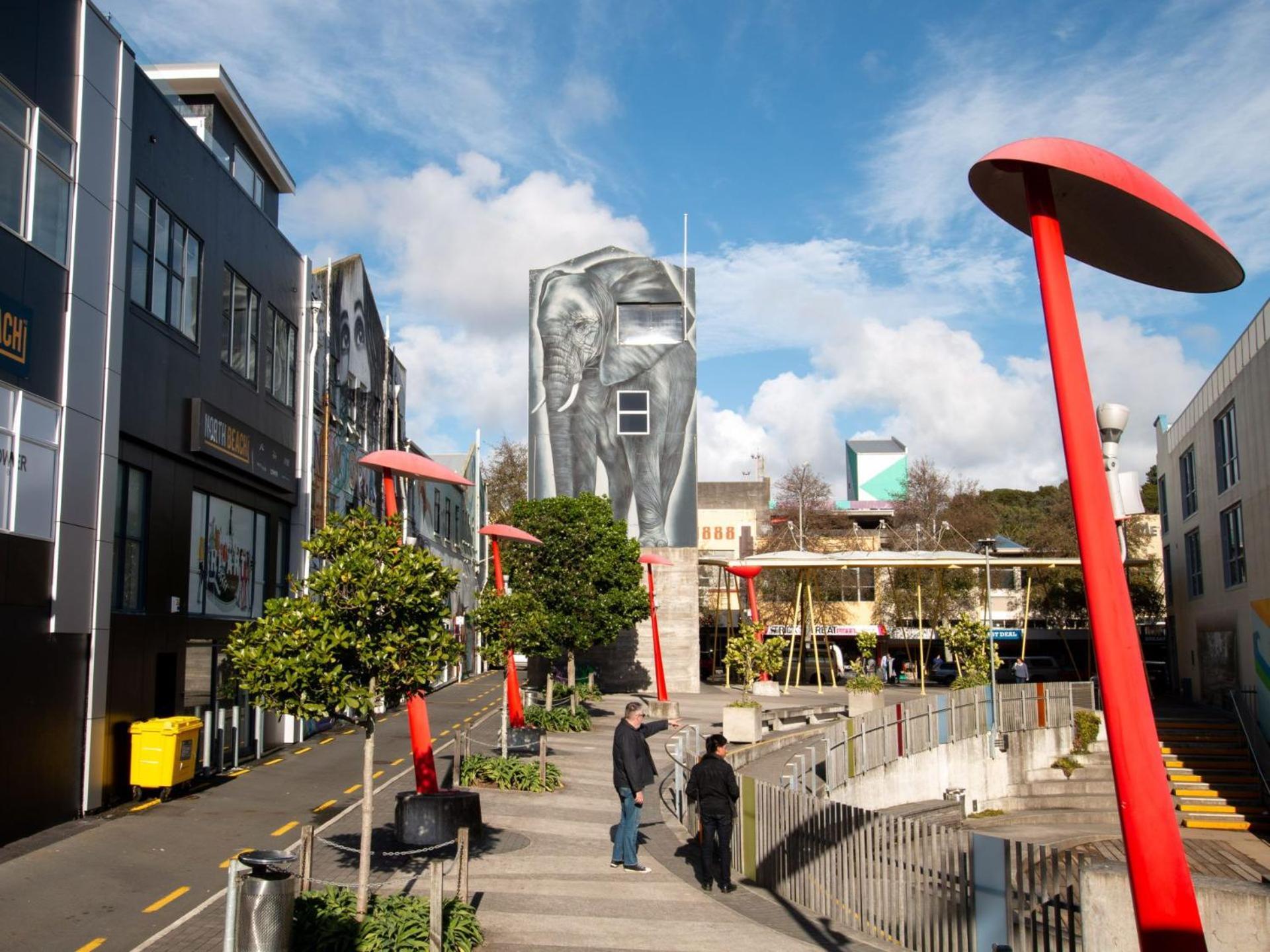 Stay Central The Penthouse New Plymouth Bagian luar foto